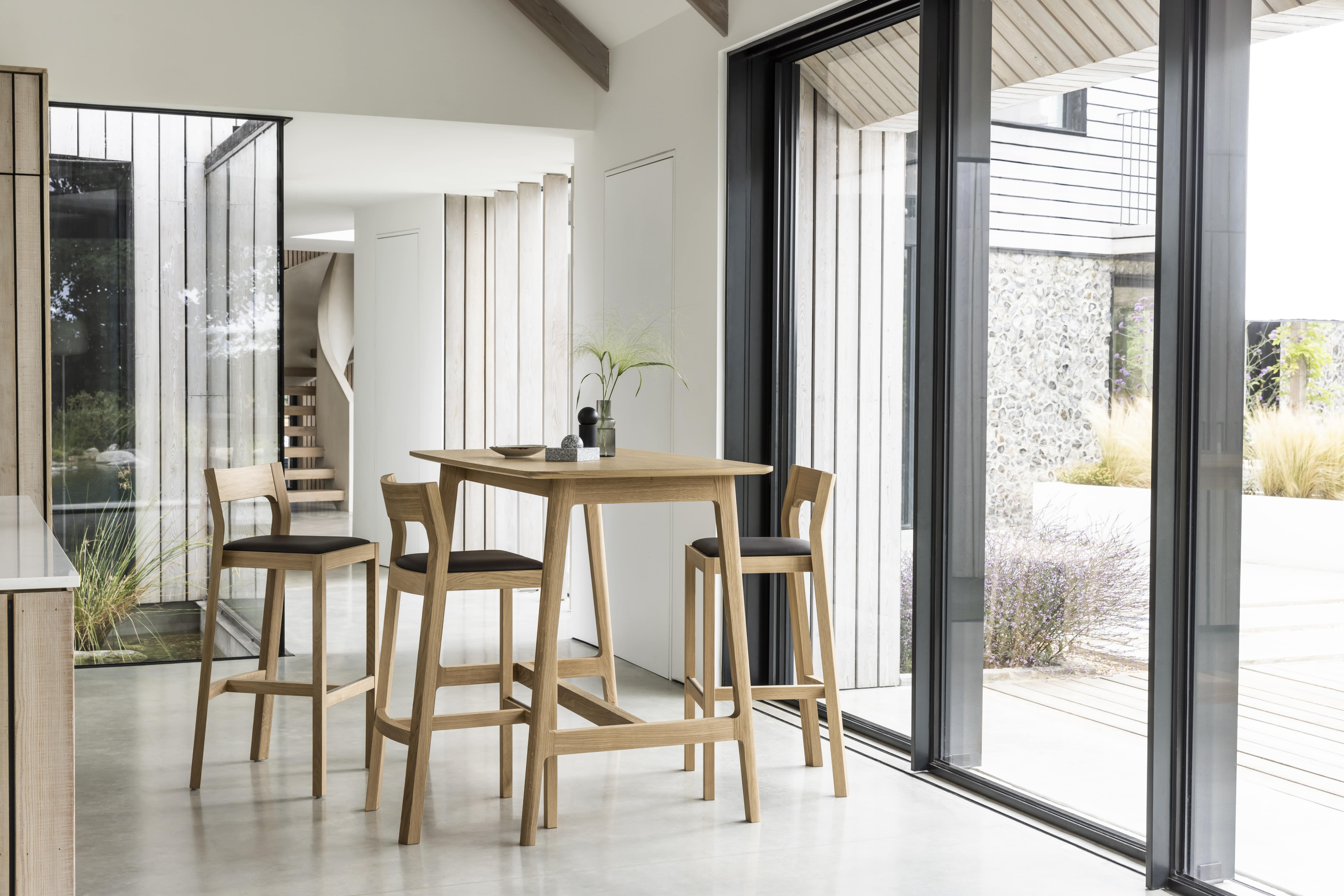 table and bar stools