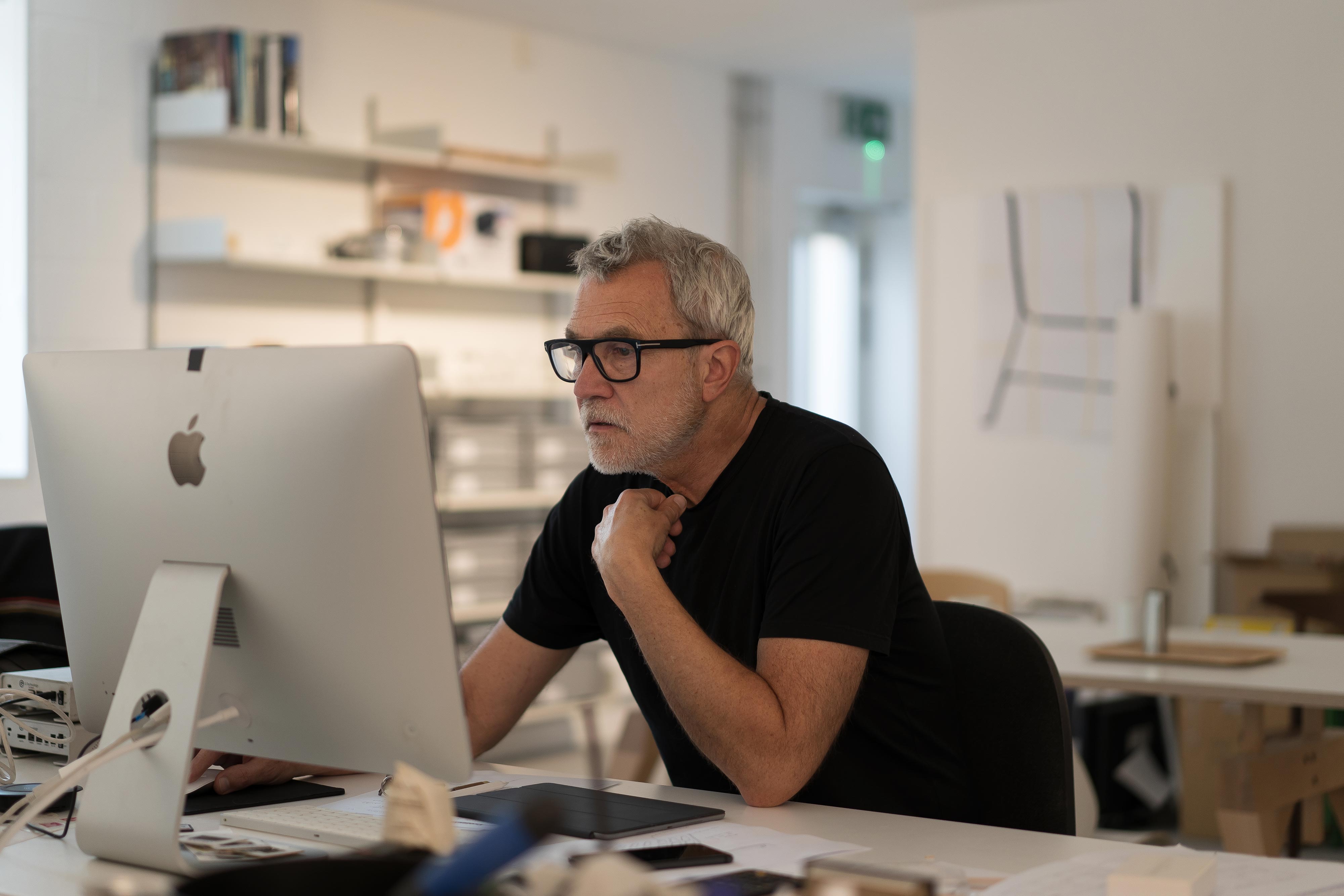 Case Visits Matthew Hilton In His Studio