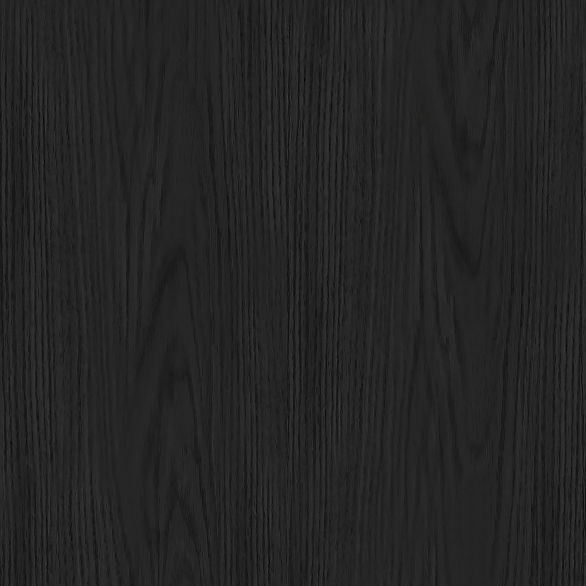 a close up of Black stained Oak wood grain texture with natural grain showing through the black stain.
