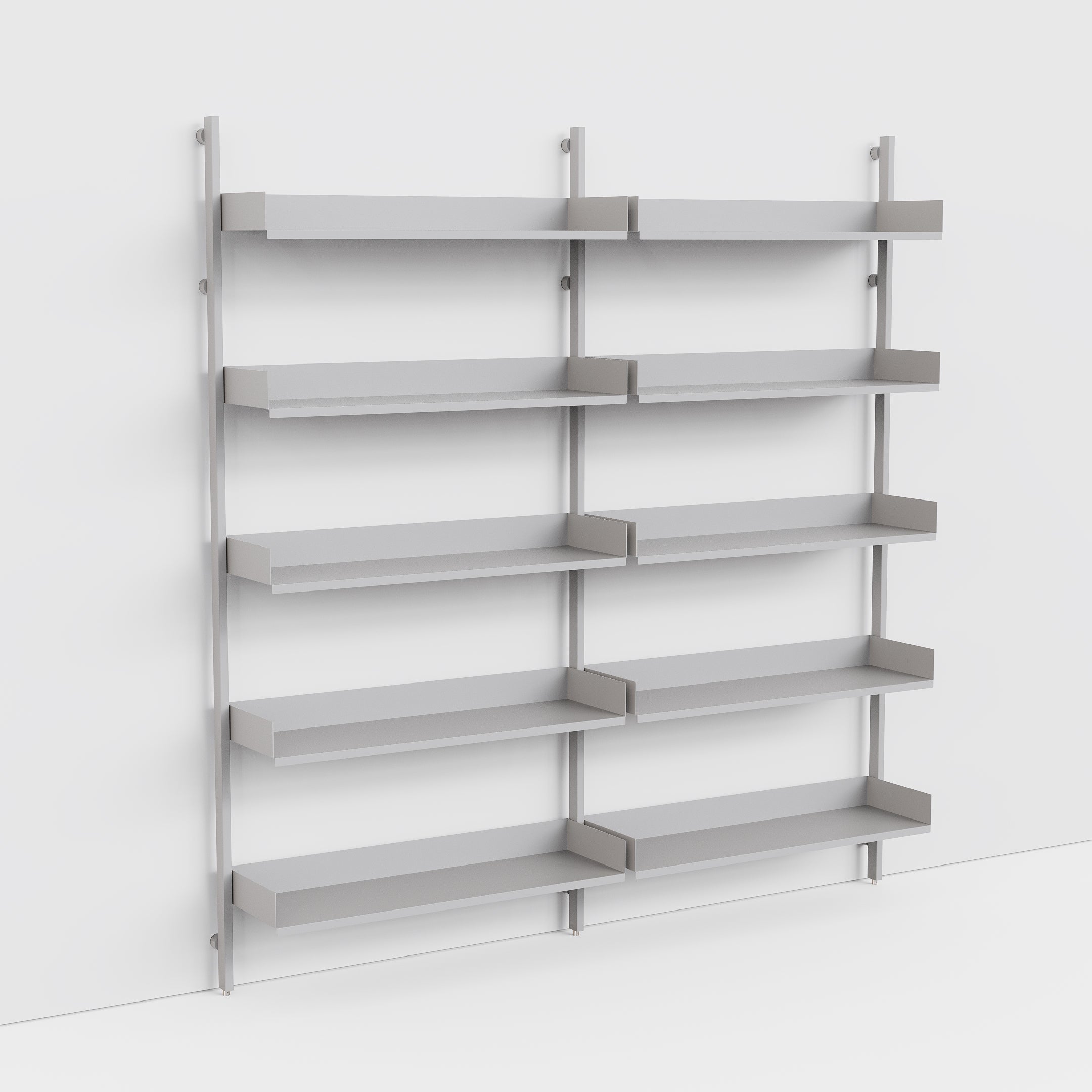 Slot Shelving Double Unit