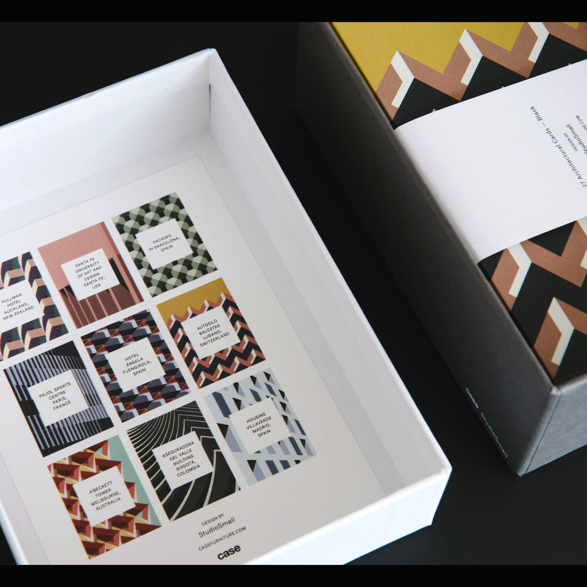 Detail of Architectural Cards by Studio Small