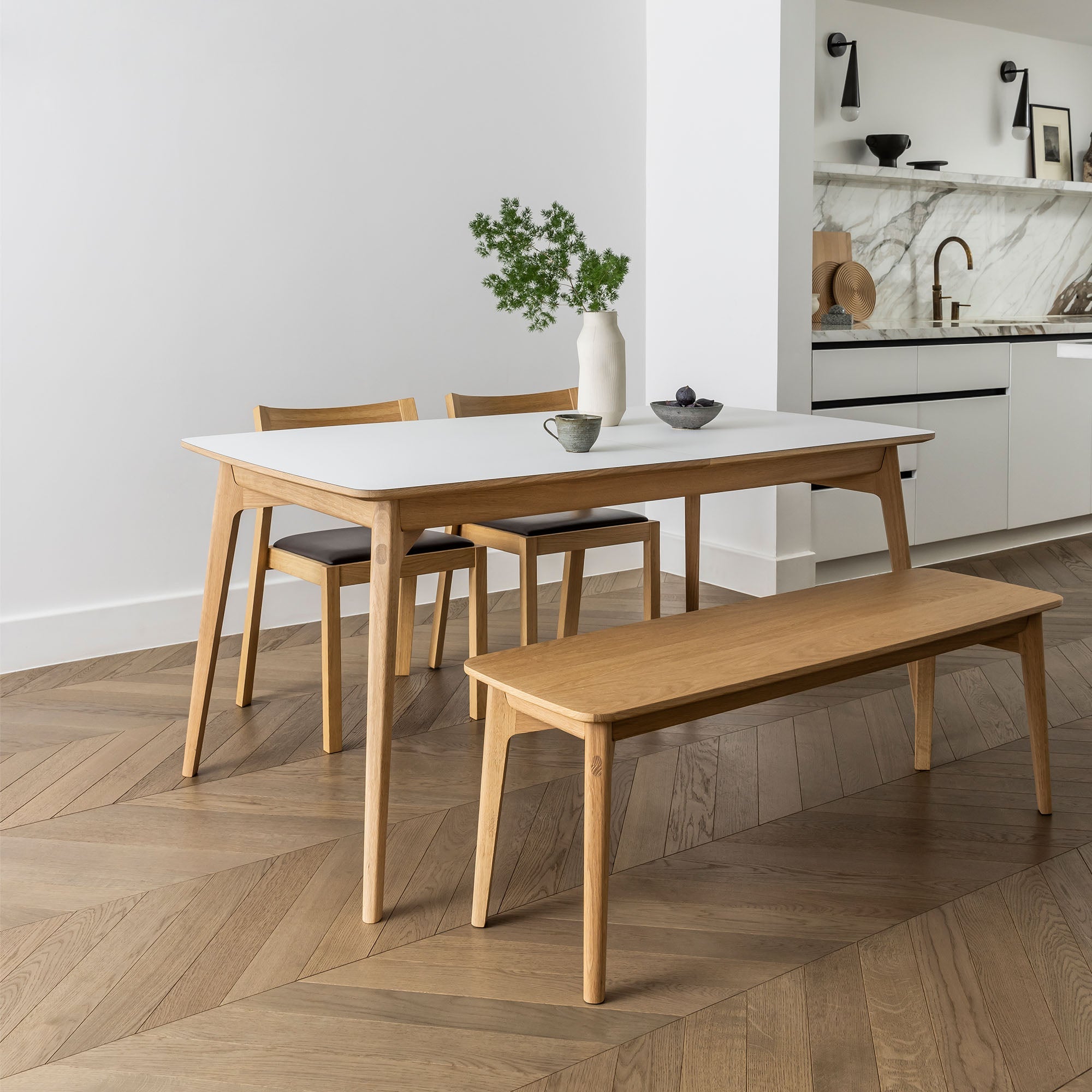 Dulwich Extending Table - Polaris Top