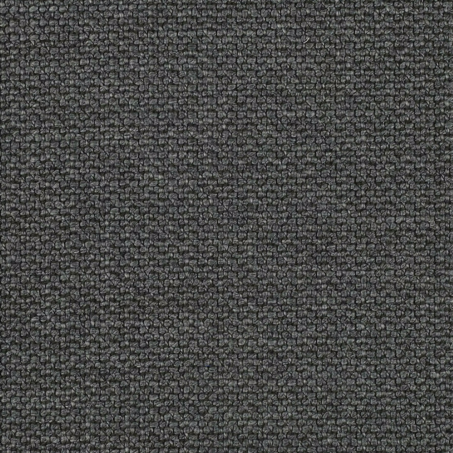 A close-up of a the Pumice / dark charcoal grey pebble weave fabric with a large open weave