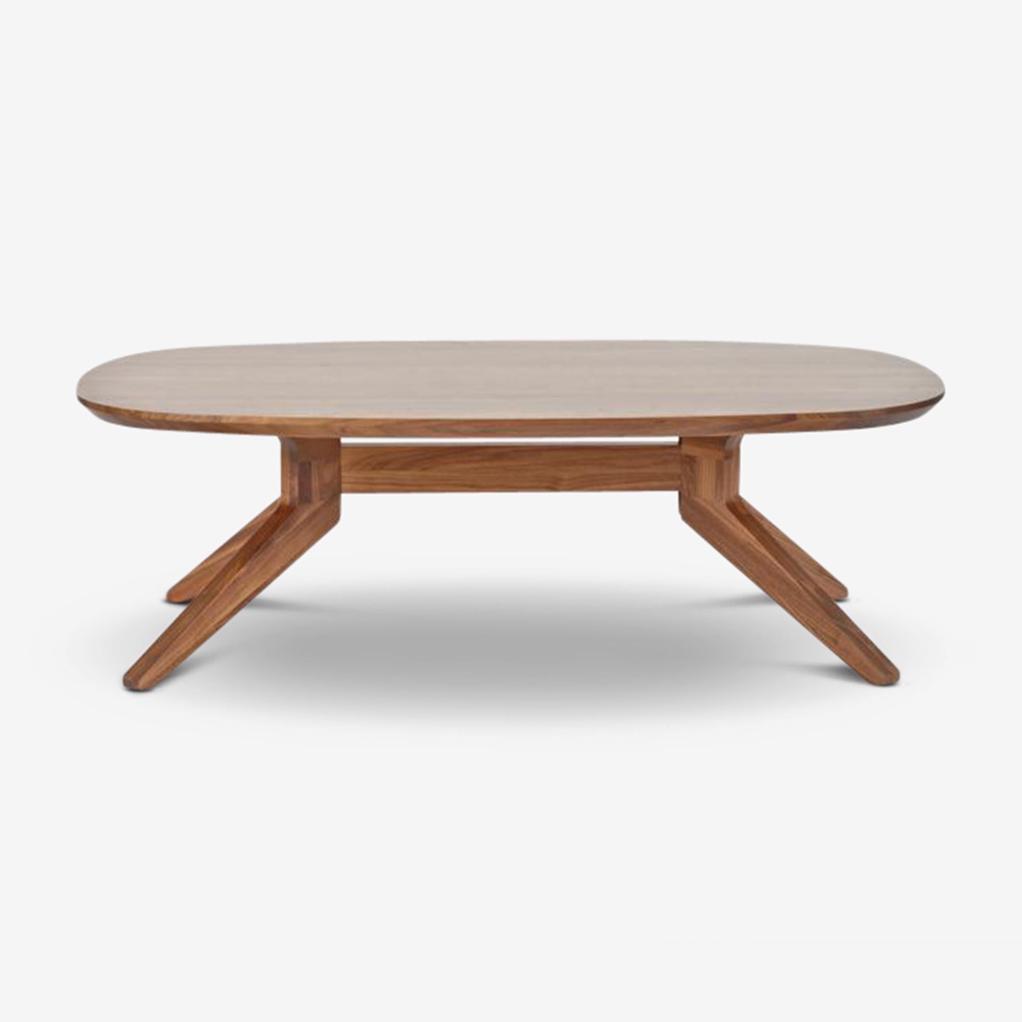 Cross Oval Coffee Table