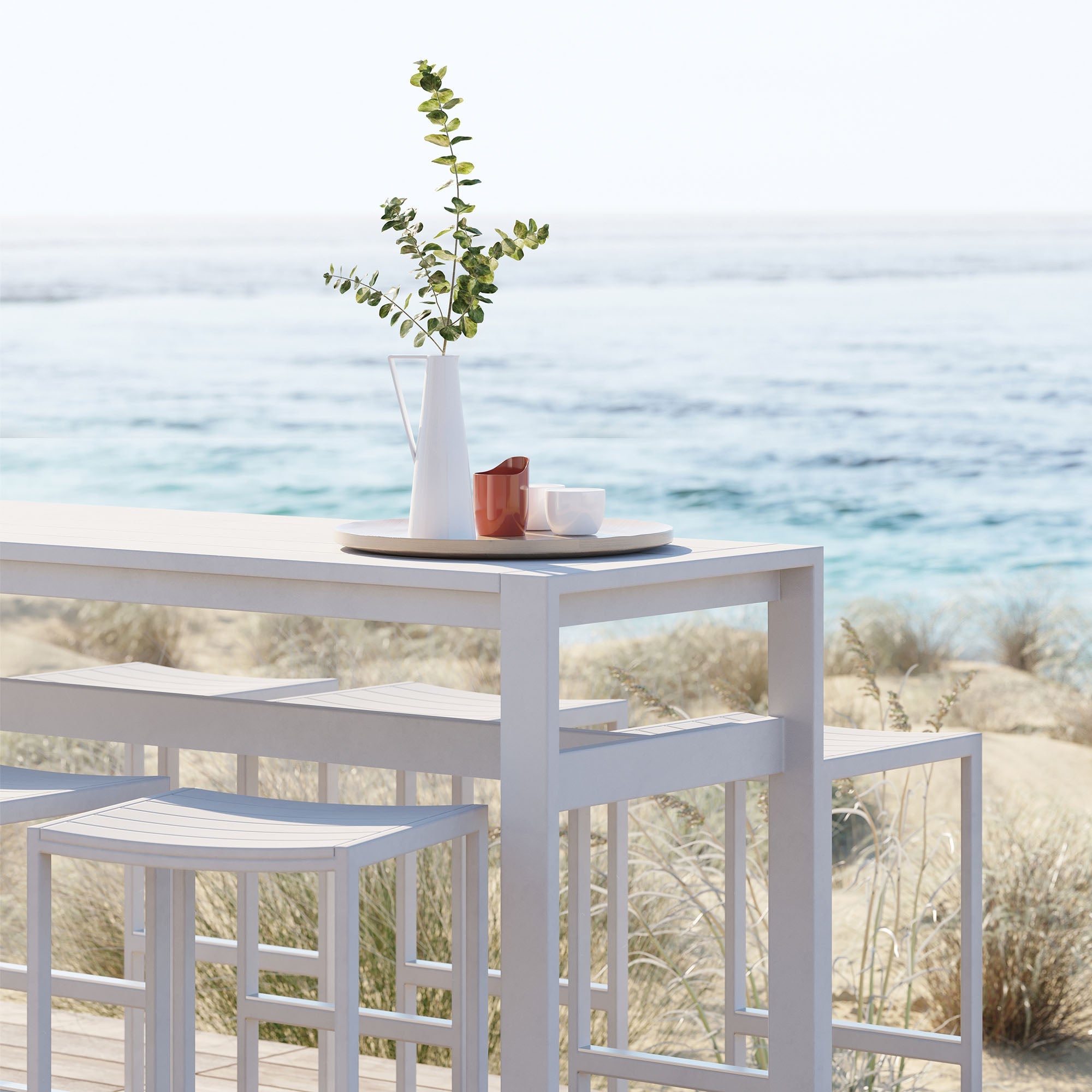 Eos Rectangular Bar Table