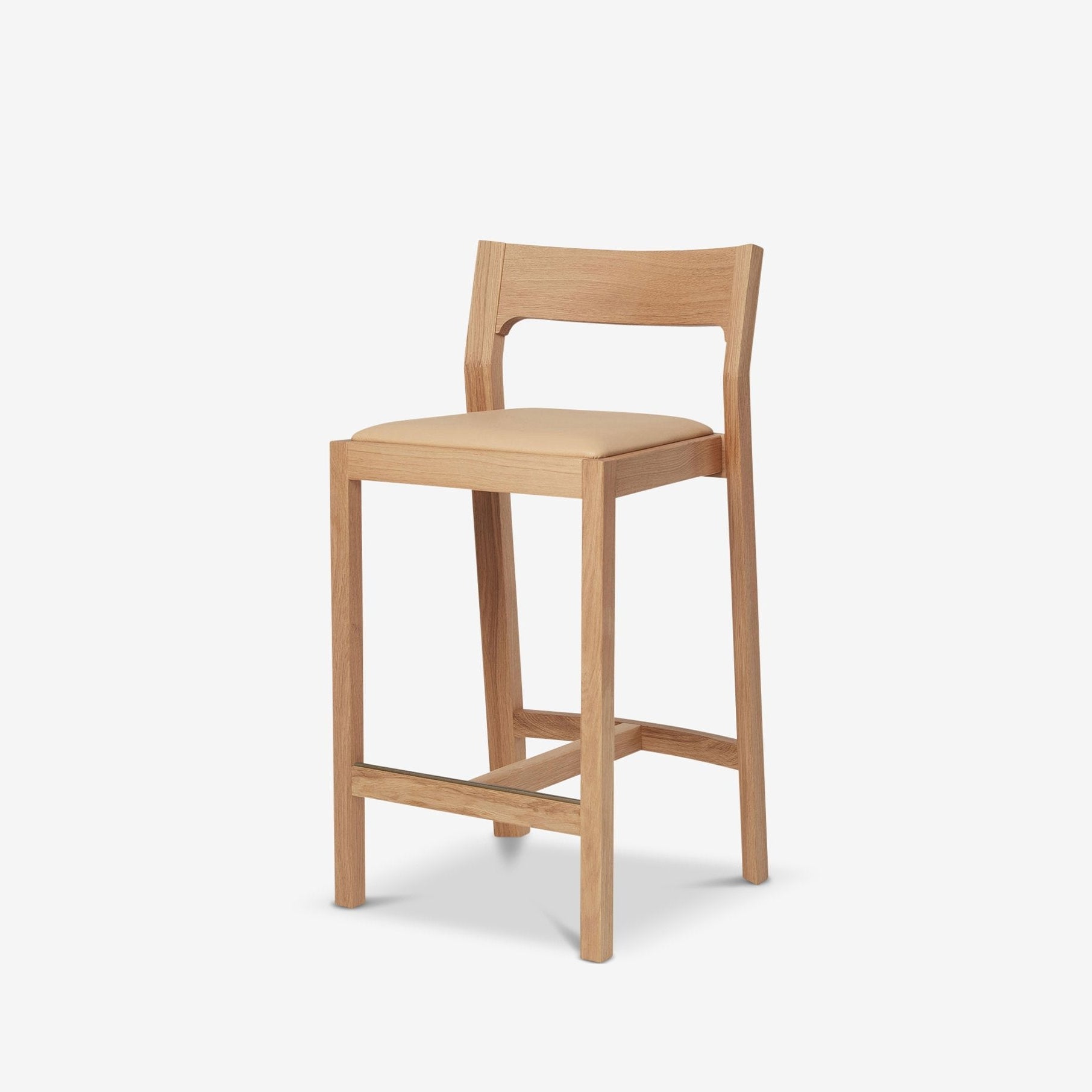 Profile Stool - oak-cream - Case Furniture