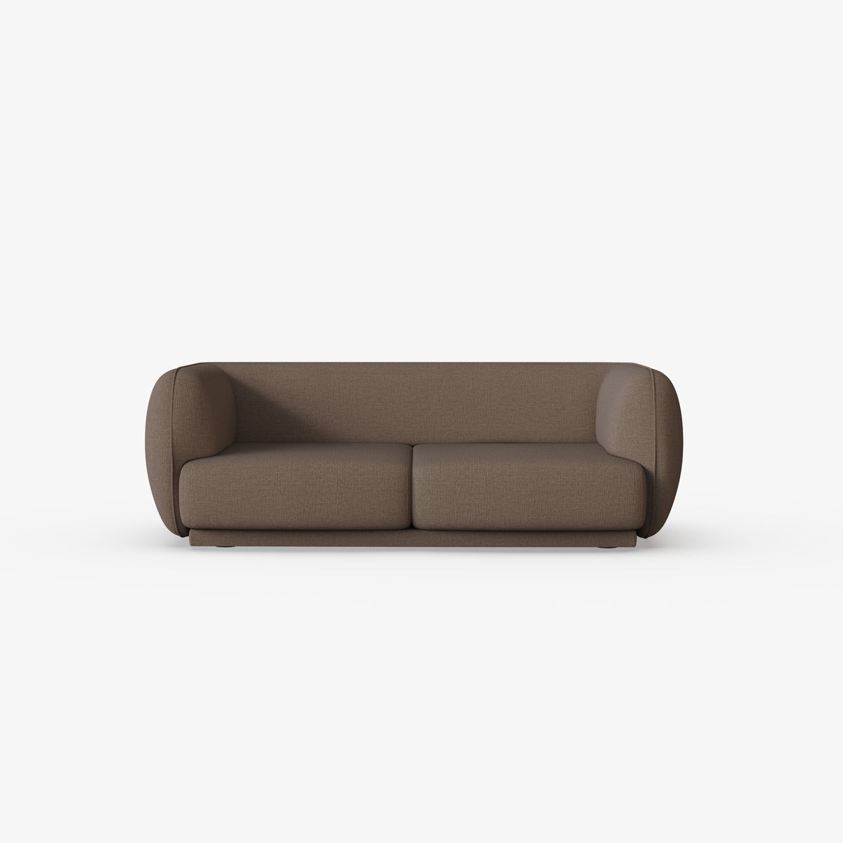 Two seated sofa Turf Ash Brown