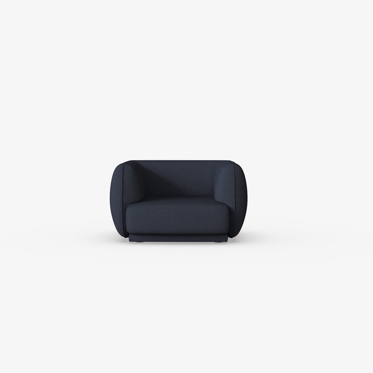 Sofa Armchair Pebble Weave Lapis