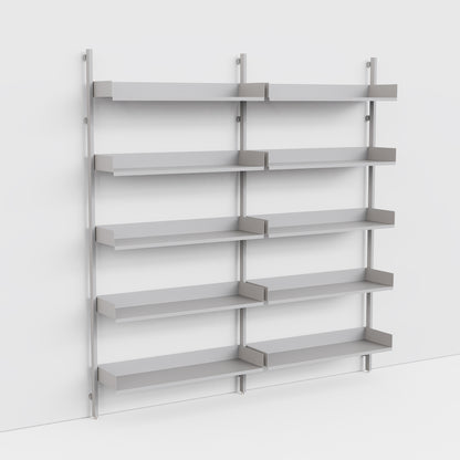 Slot Shelving Double Unit