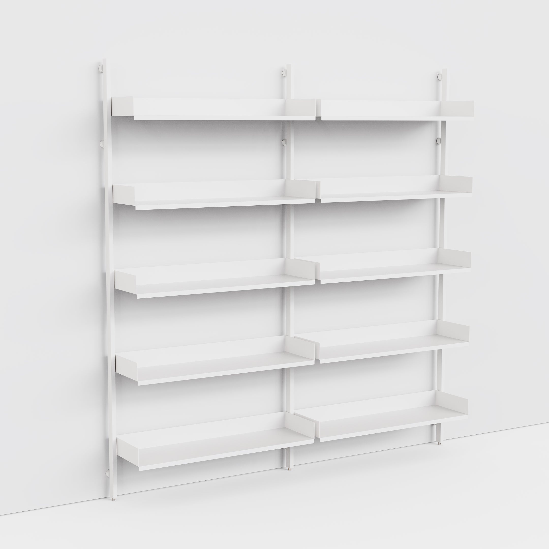 Slot Shelving Double Unit