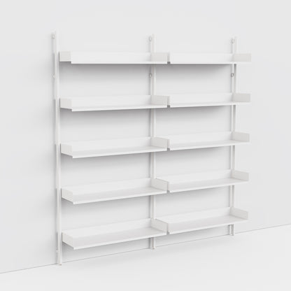 Slot Shelving Double Unit