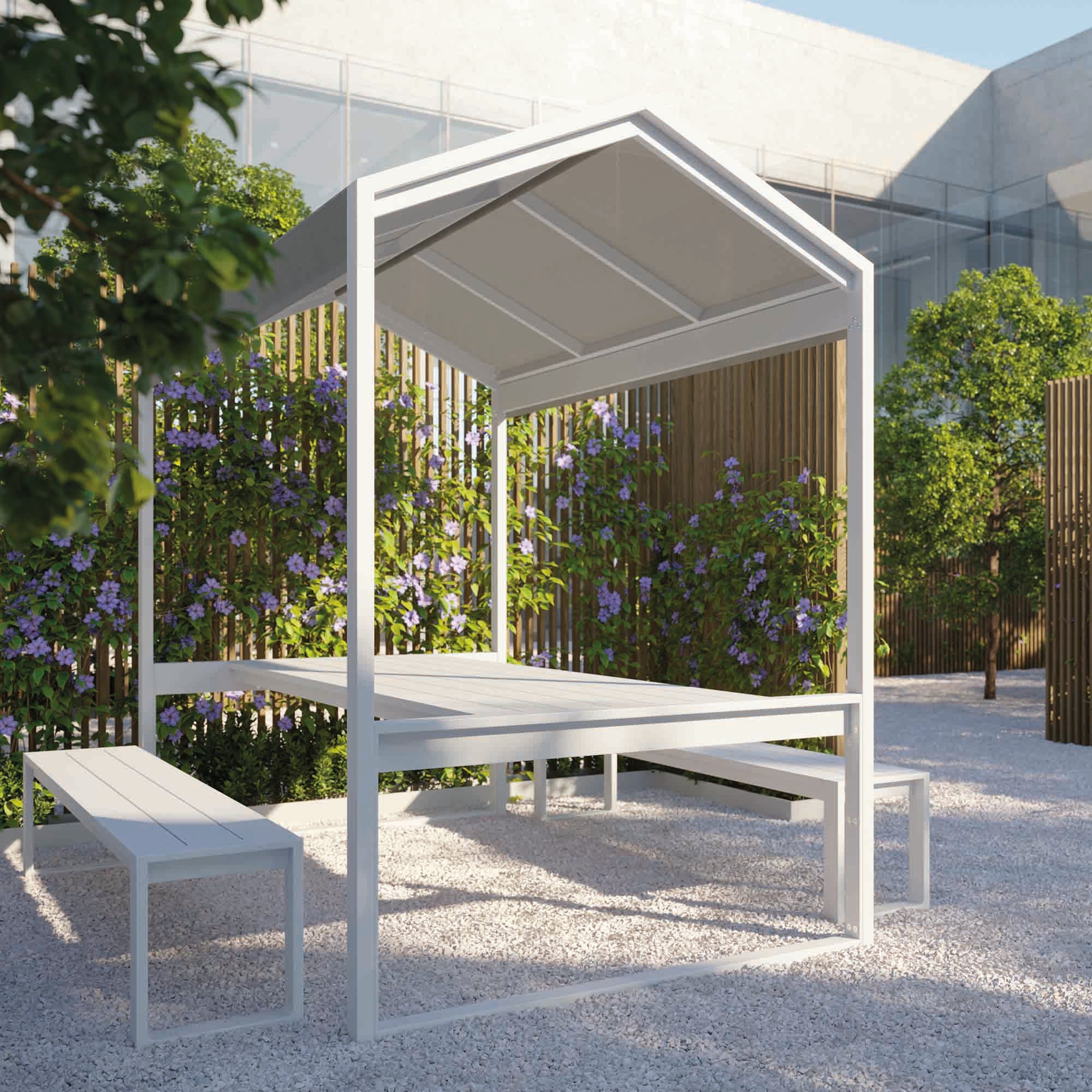 Communal Bench Area Eos Communal Bench | Matthew Hilton Outdoor & Garden | Case Furniture