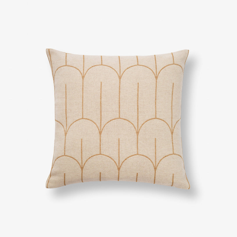 Scales Cushion Cover Ochre