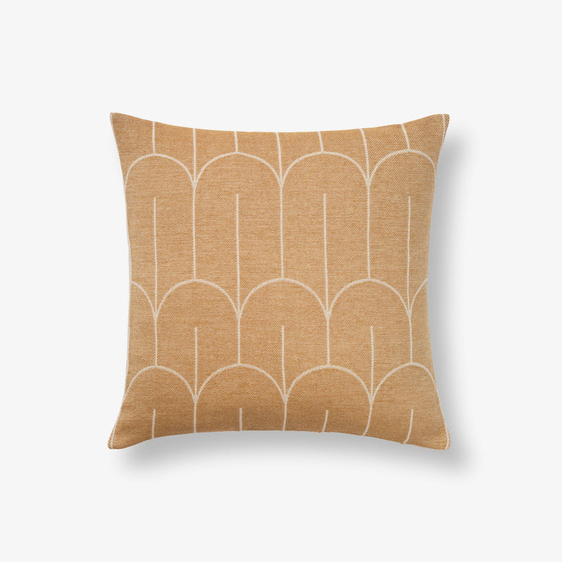 Scales Cushion Cover Ochre