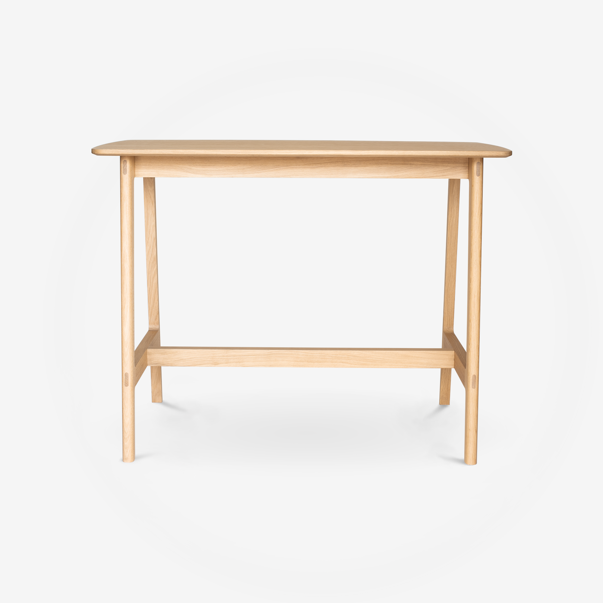 Oak high shop top table